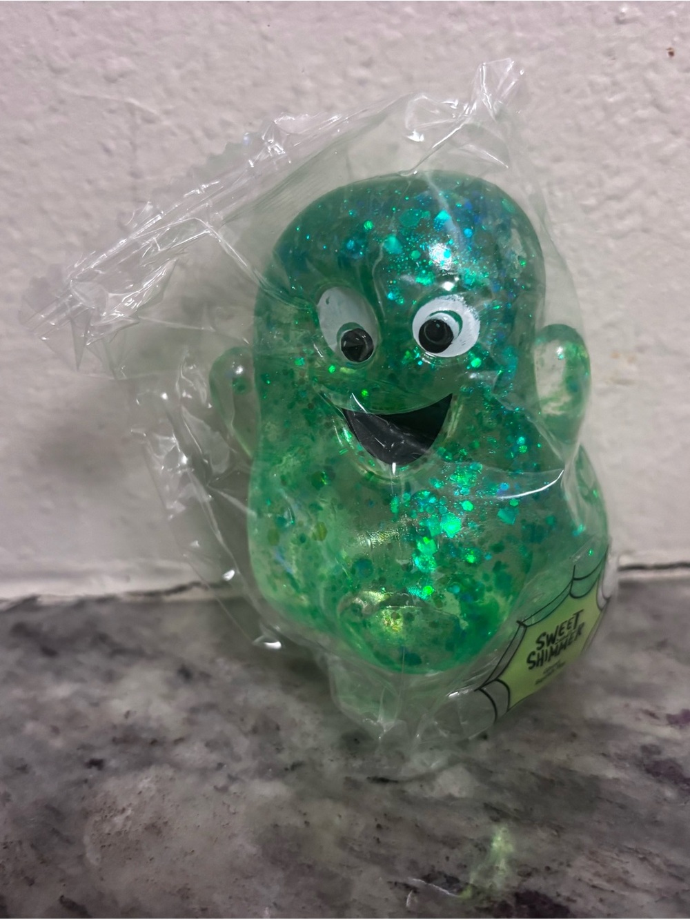 Ulta Sweet & Shimmer Green Ghost Halloween Squishy